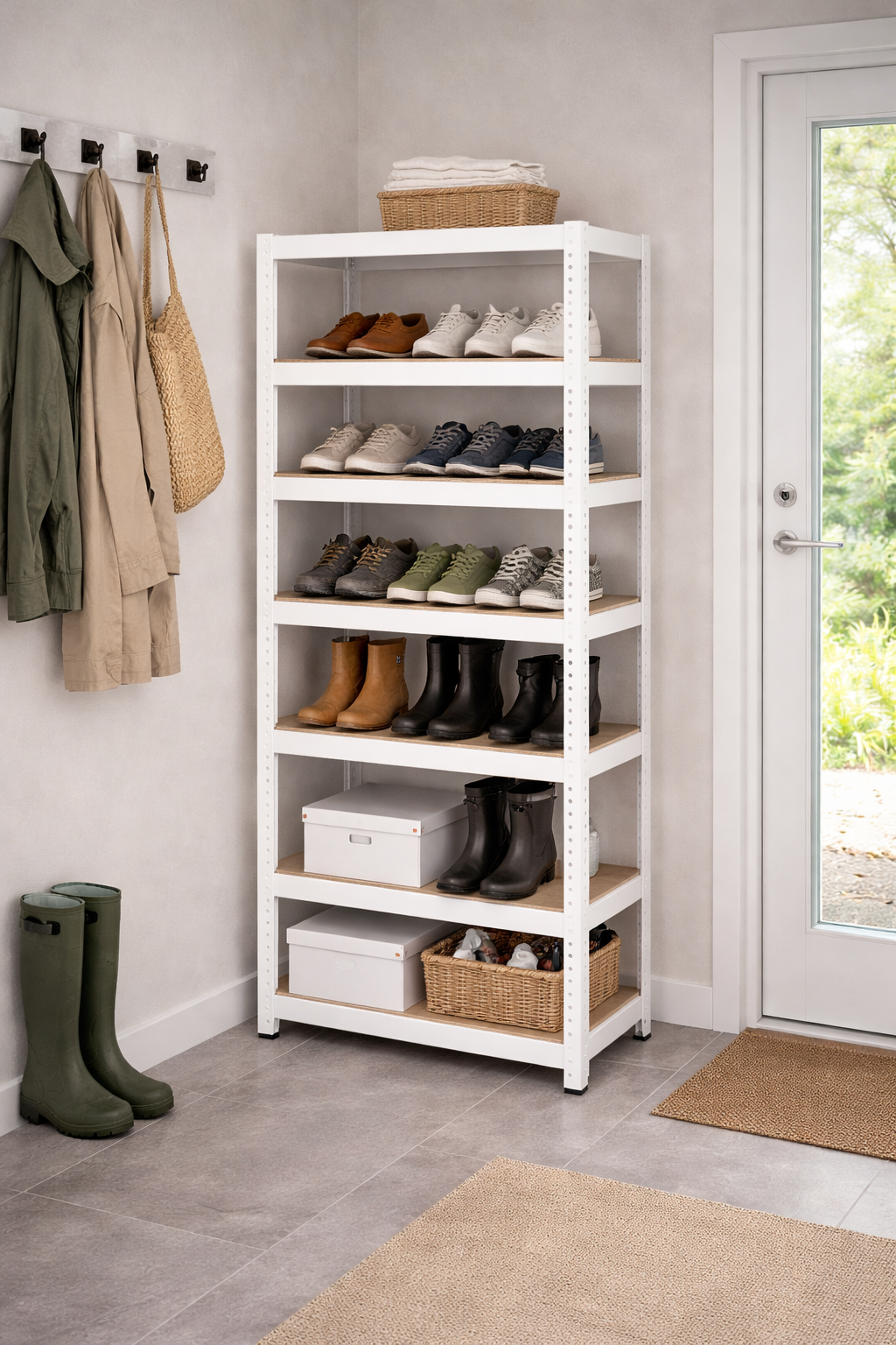 Regál na topánky 40 cm